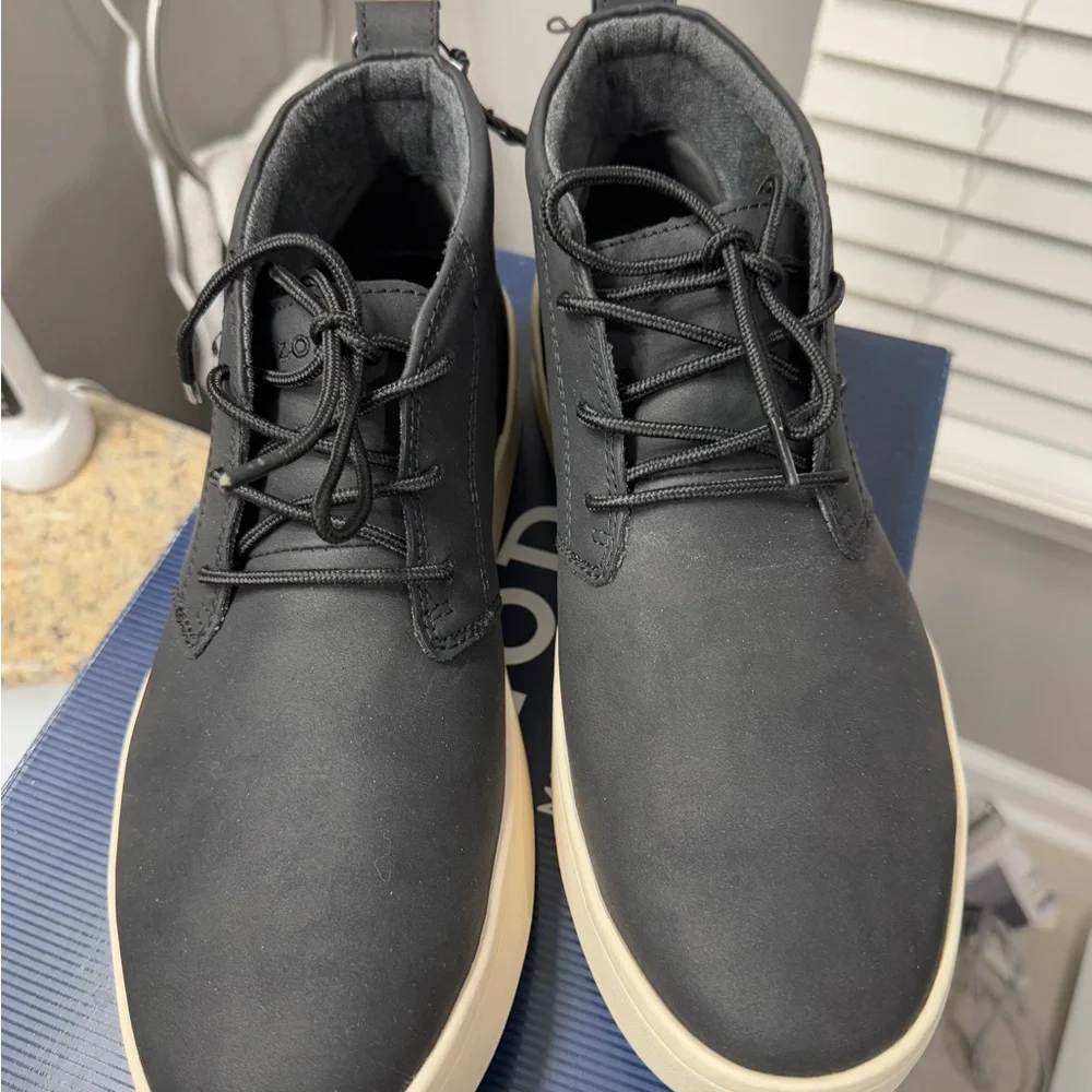 🥾🆕IZOD Men’s Black Chukka Boots, Size 8🥾